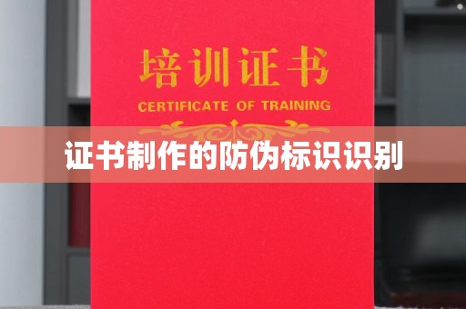 卢龙证书制作的防伪标识识别