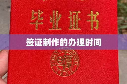 卢龙签证制作的办理时间