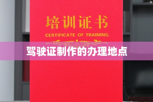 卢龙驾驶证制作的办理地点