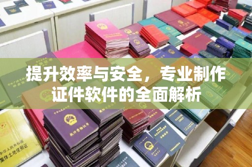 卢龙提升效率与安全，专业制作证件软件的全面解析
