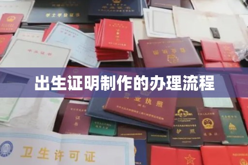 卢龙出生证明制作的办理流程